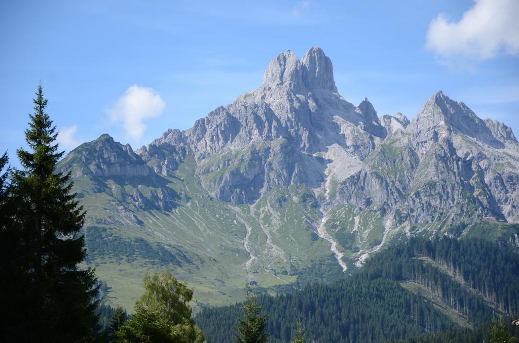 Hotel Haus Dachstein Schnitzer Eben Im Pongau Esterno foto